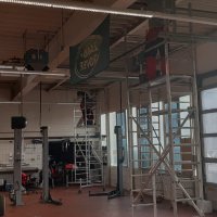 Industriereinigung Hallendecken