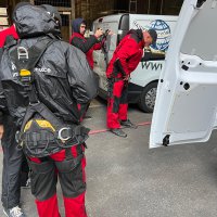 Glasreinigung Bühnenarbeiten