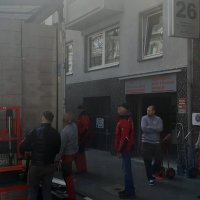 Warenlieferung mit einem 30-Tonner