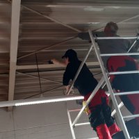 Industriereinigung Hallendecken