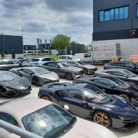 Reinigung Außenanlage Bentley