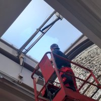 Industriereinigung Hallendecken