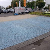 Reinigung Jaguar Ausstellungsfläche