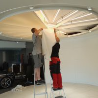 Moll McLaren Ausstellung Reinigung Beleuchtung