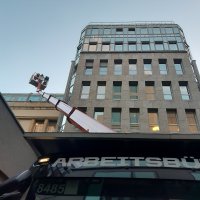 Glasreinigung Deutsche Bank