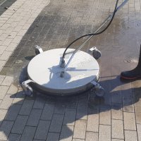 Ausstellungsgelände Moll Pflasterreinigung